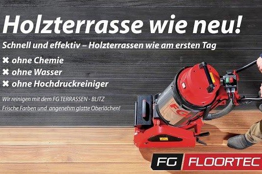 Terrassenreinigung durch Fachfirma Holz-Bauer in Wittlich