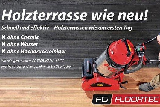Terrassenreinigung durch Fachfirma Holz-Bauer in Wittlich
